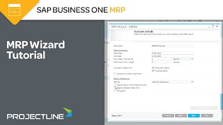 SAP Business One MRP Wizard Tutorial [upl. by Erdnuaed978]