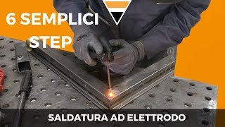 La saldatura ad elettrodo rivestito 6 SEMPLICI STEP PER CAPIRE E COMPRENDERE QUESTA TECNICA [upl. by Anij]