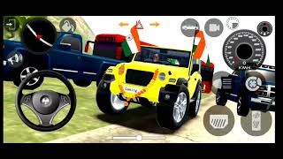 Dollar Song Modified Mahindra Yellow Thar  Indian Cars Simulator 3D  Android Gameplay Part 03 [upl. by Eural585]