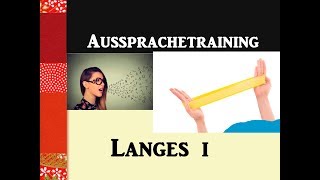 Aussprachetraining Lange Vokale Langes i mit BeispielWörtern [upl. by Atnoled497]