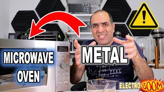 METAL in MICROWAVE Oven Is NOT That Dangerous [upl. by Elfrieda]