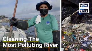 Pasig River Warriors Clean Up Worlds Most PlasticPolluting River in Philippine [upl. by Pitarys145]