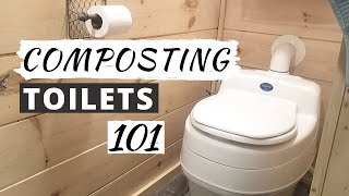 COMPOSTING TOILETS 101 Separett Review amp How To Empty It [upl. by Llenroc]