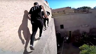 Morocco Rooftop Parkour Escape POV 🇲🇦 [upl. by Kono]