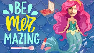 Be Mermazing Mermaid Makeup Tutorial for Kids [upl. by Kussell125]