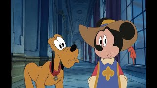 Mickey Donald Goofy The Three Musketeers  Mickey cant understand Donald [upl. by Stefa]