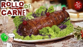 ROLLO DE CARNE  UNA OPCIÓN FÁCIL Y DELICIOSA [upl. by Airtap]