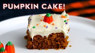 The Most Amazing Pumpkin Cake super easy [upl. by Llohcin]