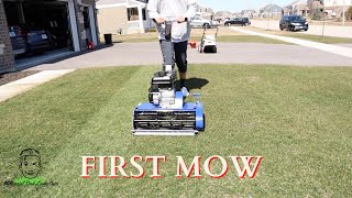 FIRST MOW with the SWARDMAN [upl. by Abbub]