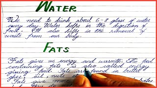 What is water  Definition of fats and water in science [upl. by Shien]