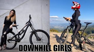 EXTREME DOWNHILL amp FREERIDE GIRLS [upl. by Hadias]