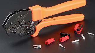 IWISS AP11 Ratchet Crimping Tool for Anderson Powerpole Connectors [upl. by Livvi]