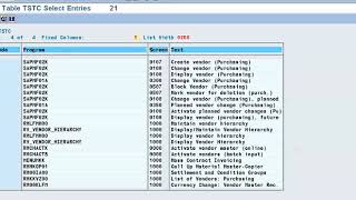 SAP T Code Search  SAP T Code List  SAP Transaction Codes List [upl. by Airamalegna]