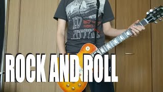 LED ZEPPELIN Rock and roll Guitar cover 【1973 MSG】【TSRTS】 [upl. by Kcirdle240]