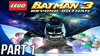 LEGO Batman 3  Gameplay Walkthrough Part 1  Level 1  Pursuers in the Sewers [upl. by Llenart]