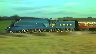 Mallard amp Flying Scotsman  Steam on the Main Line  1986 [upl. by Weidar]