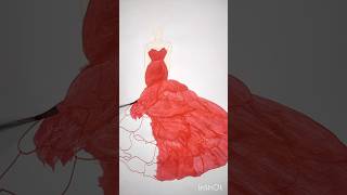 Fashion illustration portfoliofashion illustration portfolio art shorts youtubeshorts [upl. by Baugh]