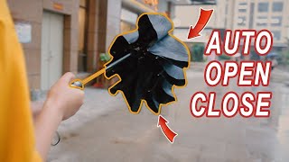 Automatic Umbrella  Auto Open and CloseBuy at Banggood [upl. by Lahsram]