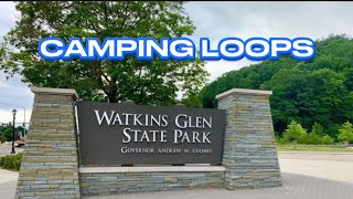 Camping Loop Tour Watkins Glen State Park [upl. by Artek]