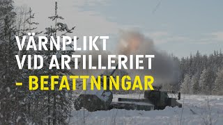 Värnplikt vid artilleriet  befattningar [upl. by Theola]