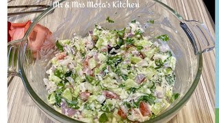 Koshimbir Recipe  Maharashtrian style  Salad  Raita [upl. by Margherita999]