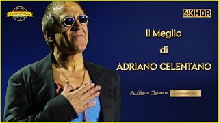 Il meglio di ADRIANO CELENTANO  Raccolta 40 Successi in Video 4K [upl. by Yrannav]