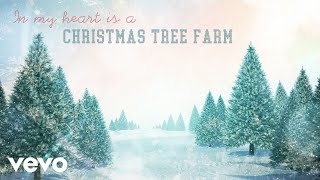 Taylor Swift  Christmas Tree Farm Lyric Video [upl. by Ellehcar]