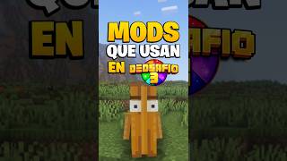 Mods Que Usan En DEDSAFIO 3 minecraft minecraftshorts dedsafio3 [upl. by Sorac]