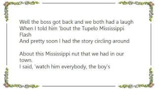 Jerry Reed  Tupelo Mississippi Flash Lyrics [upl. by Tommie]