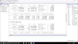 Stata 2SLS with ivregress [upl. by Nanaj551]