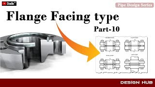 Flange Facing Type and Gasket part10Pipe designASME B313 [upl. by Air]