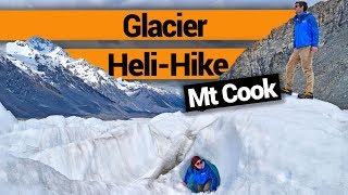 🚁❄️ HeliHiking on the Tasman Glacier in Mt Cook – New Zealands Biggest Gap Year [upl. by Rochell462]