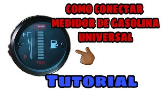 Como instalar un medidor de gasolina universal a una moto Tutorial [upl. by Asen573]