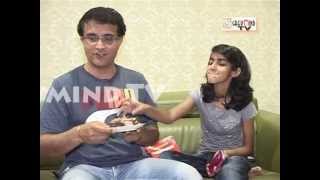 Sourav Gangulys exclusive video Untold story of a father and his daughter [upl. by Gievlos116]