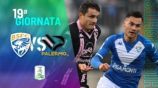 HIGHLIGHTS  Brescia vs Palermo 11  SERIE BKT [upl. by Llertram]