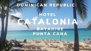 Dominican Republic  Punta Cana  Bayahibe  Hotel Catalonia Bayahibe  Beach Walk  All Inclusive [upl. by Cornela]