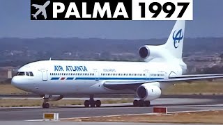 Fantastic Plane Spotting Memories from Palma Airport 1997 [upl. by Mount228]