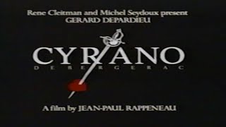 CYRANO DE BERGERAC 1990 VHS movie trailers amp previews VHS Rip  Digitization from Cadillac Man [upl. by Flodur]