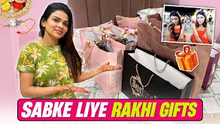 SABKE LIYE RAKHI GIFTS  ARMAAN MALIK VLOGS [upl. by Anaerb]