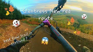 Glentress  FULL NEW RED ROUTE   best flow trail in the tweed valley [upl. by Shien]