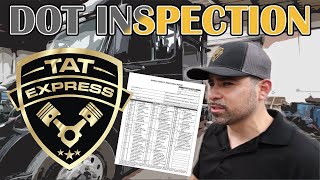 18 Wheeler DOT Inspection check list Semi Air Brake Inspection Roadside inspection for CMV Driver [upl. by Tarah]