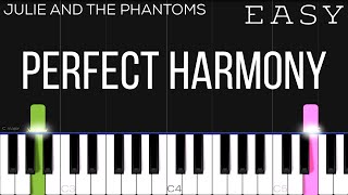 Julie and the Phantoms  Wake Up  EASY Piano Tutorial [upl. by Isaacson]