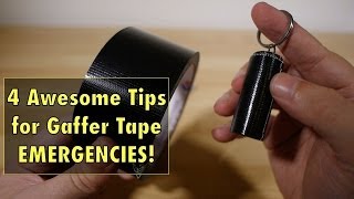 4 Great Tips for Gaffer Tape Emergencies [upl. by Ayin]