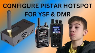 Configuring DMR amp YSF on the PiStar Hotspot  Ham Radio amp Networking [upl. by Besnard610]