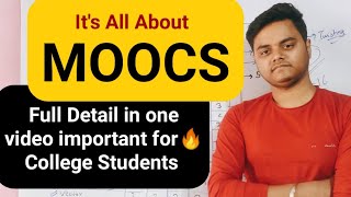 Its All About MOOCS  Important For College Students  MAKAUT  AICTE  MOOCS Online Courses [upl. by Audras]