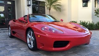 SOLD  2004 Ferrari 360 Modena Spider [upl. by Moyna930]