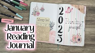 🪼 2025 Reading Journal Update  January Peacock Theme 🦚 [upl. by Dnaltiak]