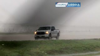 Flooding on Highway 87 near Tahoka Texas [upl. by Melak448]