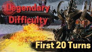 Warhammer II  Legendary 20 Turns Guide  Malekith [upl. by Ahsykal]