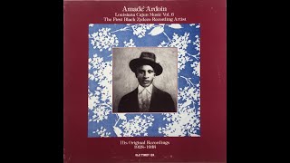 Amadé Ardoin – The First Black Zydeco Recording Artist His Original Recordings 19281938 [upl. by Adolf]